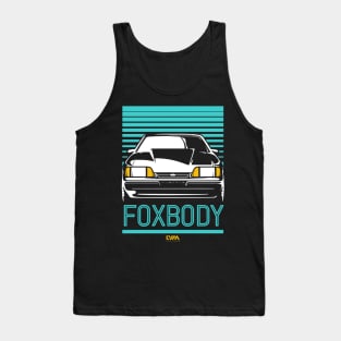 Foxbody Ford Mustang Notch Retro Tank Top